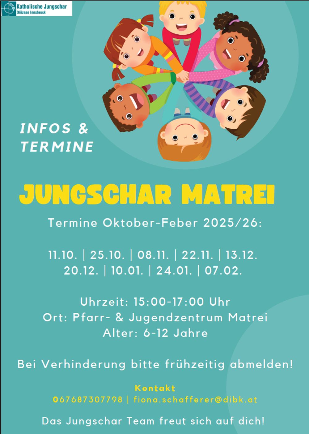 2025 26 Jungschar Matrei Infos